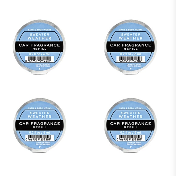 4 Bath & Body Works Scentportable Holiday Car Fragrance Refills YOU CHOOSE NEW - Picture 2 of 4